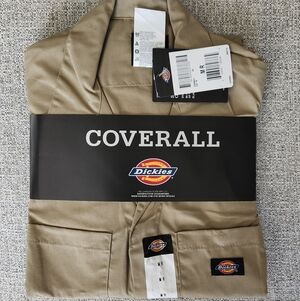 Dickies Tan Shortsleeve Coverall